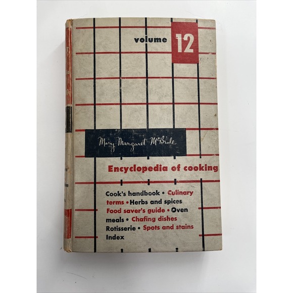 Mary Margaret McBride Encyclopedia Of Cooking Volumes 1-12 Cookbook Set 1958 - Picture 9 of 16